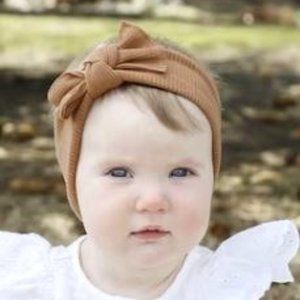 NWT Baby girl brown headband